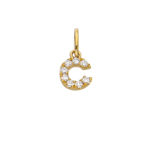 Colgante Oro Amarillo y Brillantes CL-14147