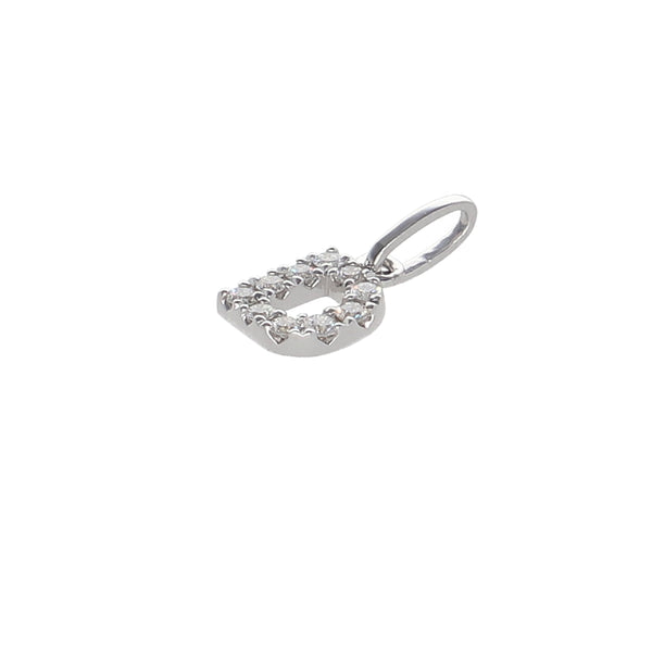 Colgante Oro Blanco y Brillantes CL-14148