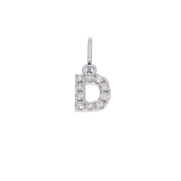 Colgante Oro Blanco y Brillantes CL-14148
