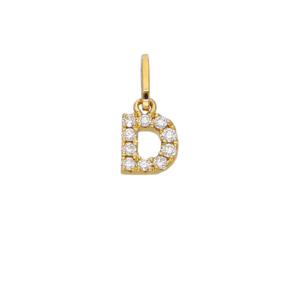 Colgante Oro Amarillo y Brillantes CL-14149