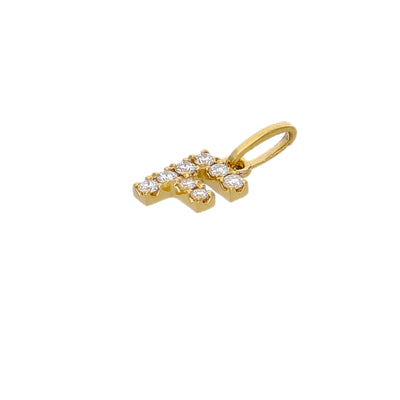 Colgante Oro Amarillo y Brillantes CL-14151