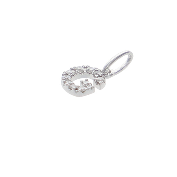 Colgante Oro Blanco y Brillantes CL-14152