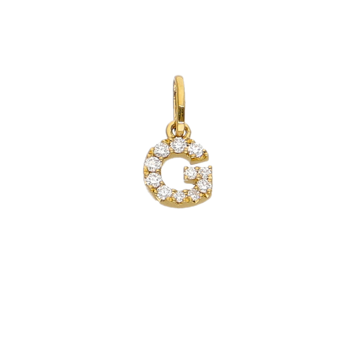 Colgante Oro Amarillo y Brillantes CL-14153