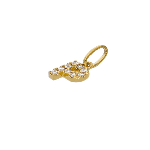 Colgante Oro Amarillo y Brillantes CL-14159