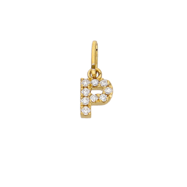 Colgante Oro Amarillo y Brillantes CL-14159