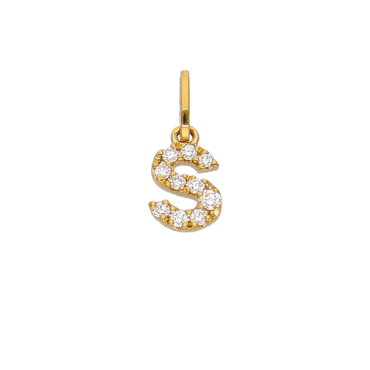 Colgante Oro Amarillo y Brillantes CL-14161