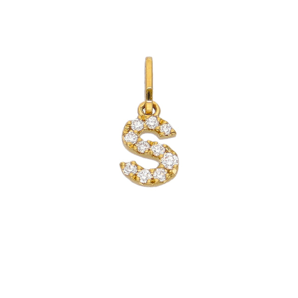 Colgante Oro Amarillo y Brillantes CL-14161