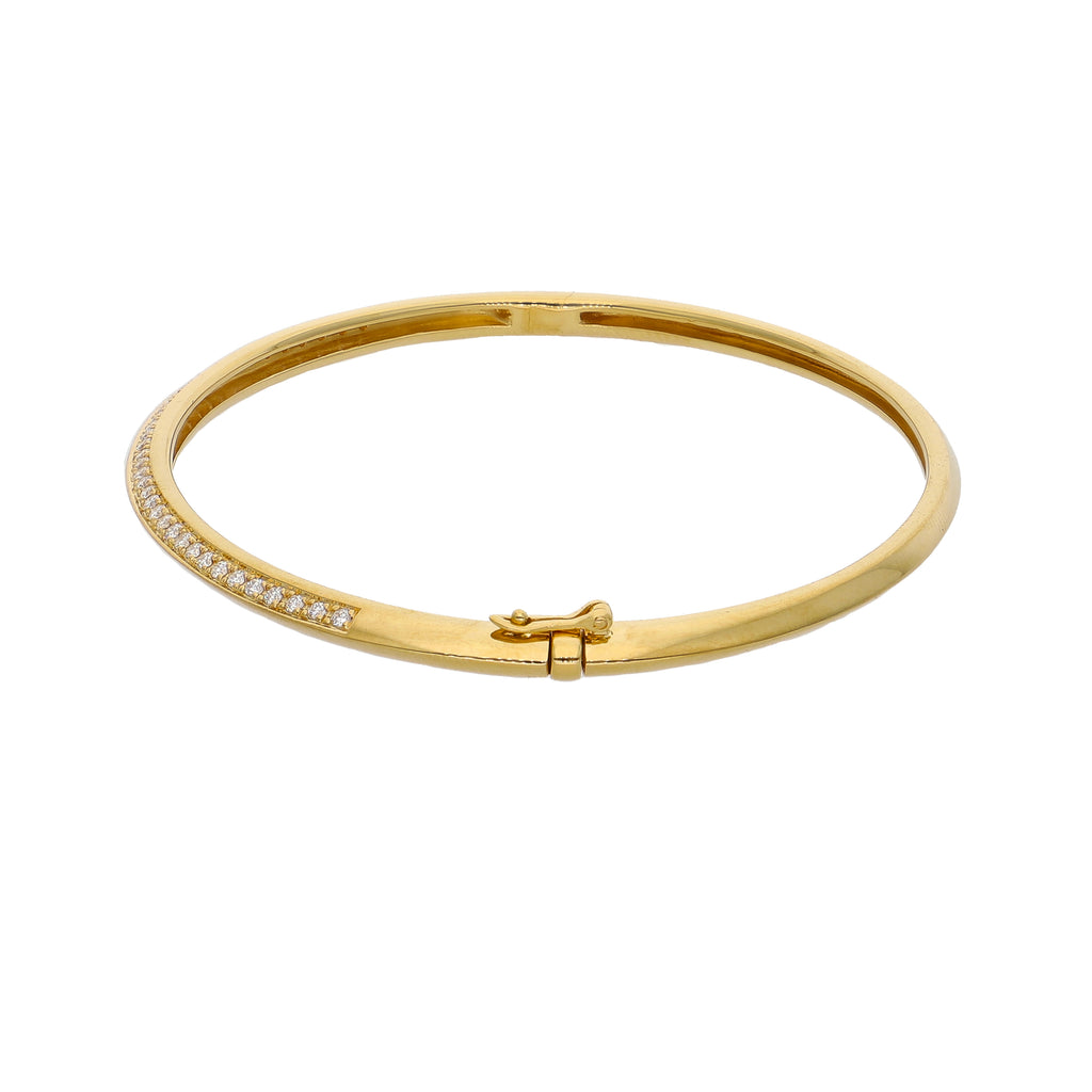 Esclava Oro Amarillo y Brillantes ES-14162