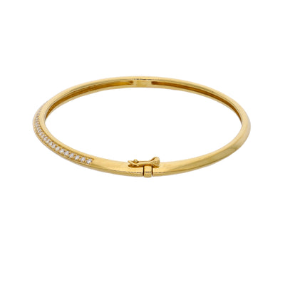 Esclava Oro Amarillo y Brillantes ES-14162