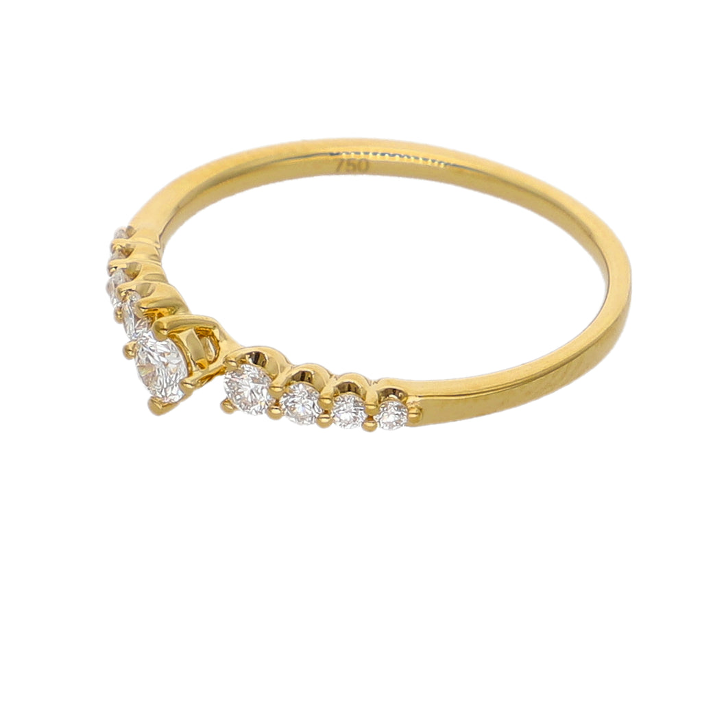 Anillo Oro Amarillo y Brillantes AN-14168