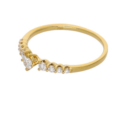 Anillo Oro Amarillo y Brillantes AN-14168