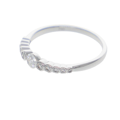 Anillo Oro Blanco y Brillantes AN-14169