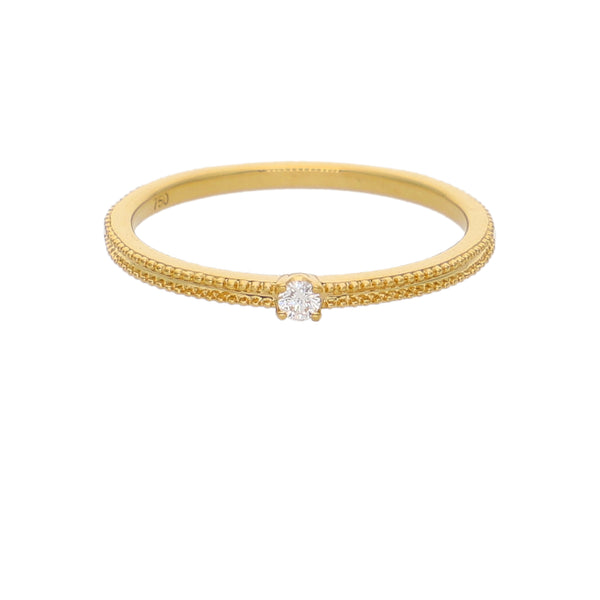 Anillo Oro Amarillo y Brillantes AN-14176