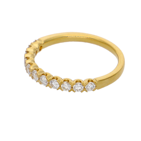 Anillo Oro Amarillo y Brillantes AN-14178