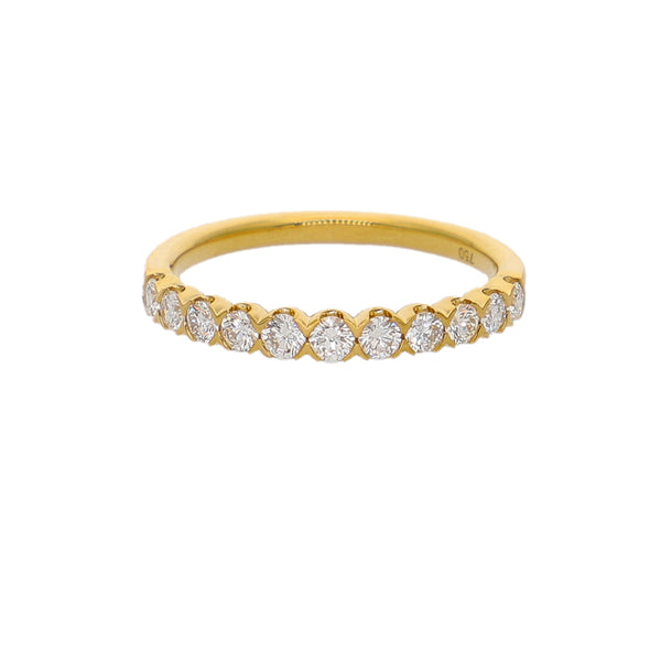 Anillo Oro Amarillo y Brillantes AN-14178