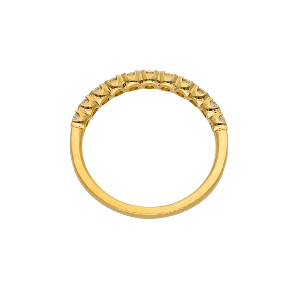 Anillo Oro Amarillo y Brillantes AN-14178