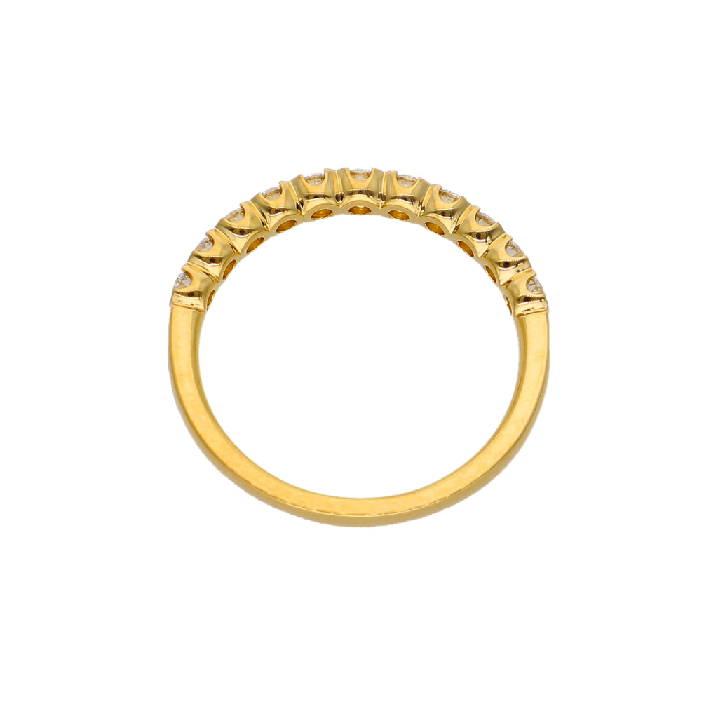 Anillo Oro Amarillo y Brillantes AN-14178