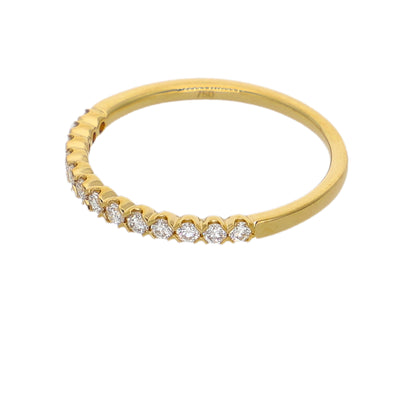 Anillo Oro Amarillo y Brillantes AN-14180