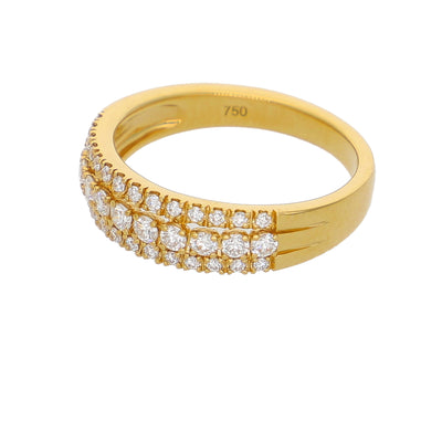 Anillo Oro Amarillo y Brillantes AN-14184