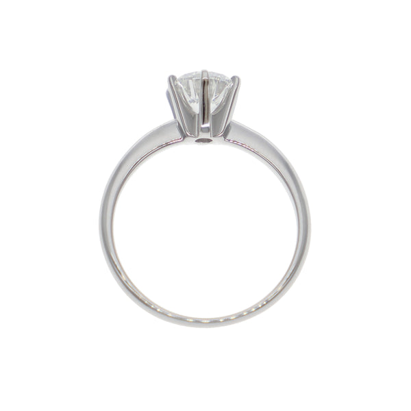 Anillo Oro Blanco y Brillantes Lab Grown AN-14217