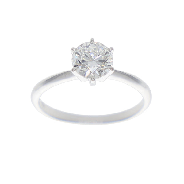 Anillo Oro Blanco y Brillantes Lab Grown AN-14217