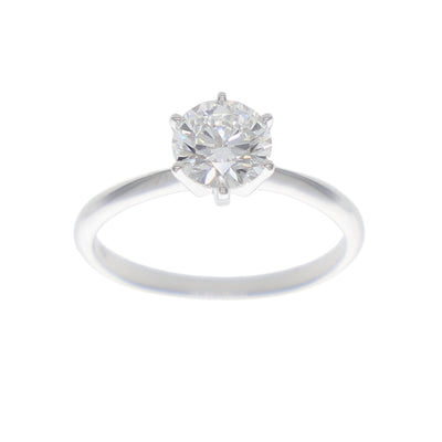 Anillo Oro Blanco y Brillantes Lab Grown AN-14217