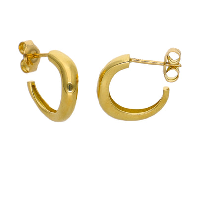 Aros Argolla Oro Amarillo AR-14222