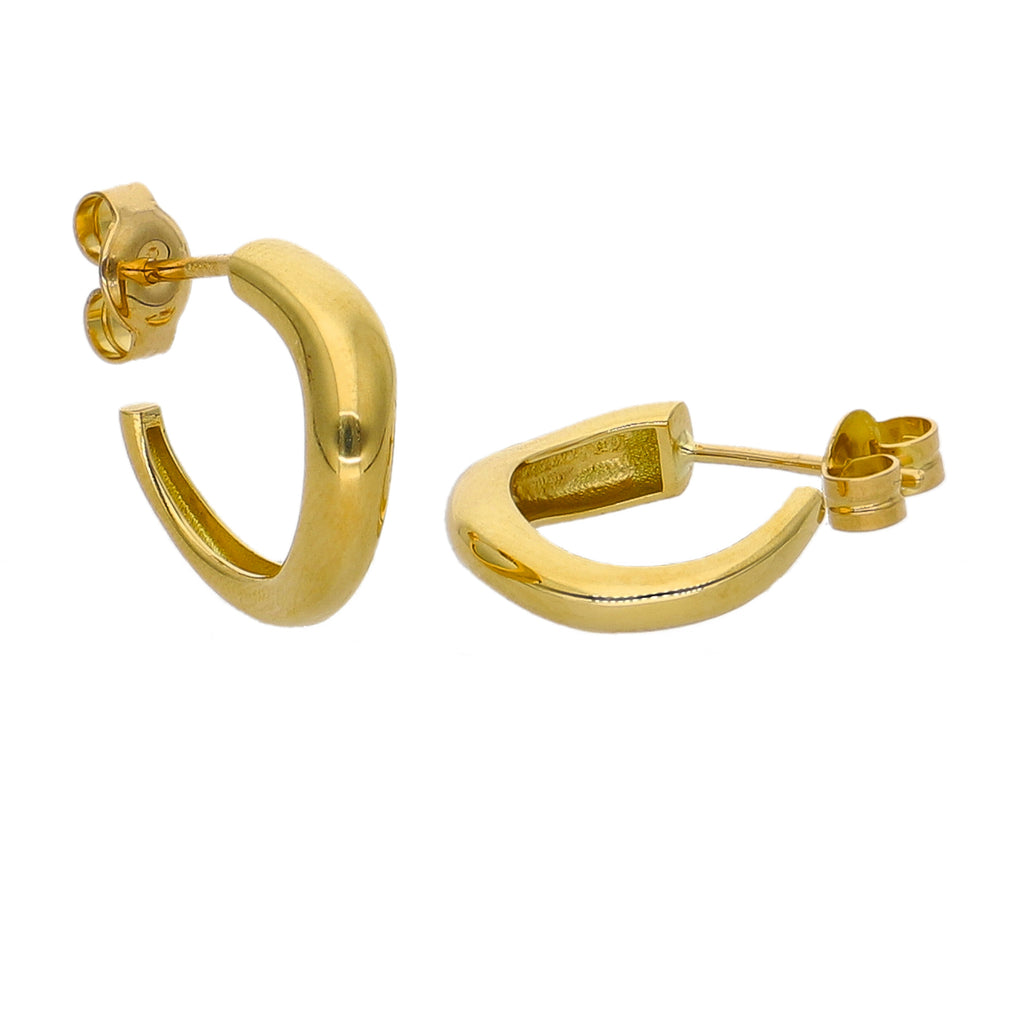 Aros Argolla Oro Amarillo AR-14222