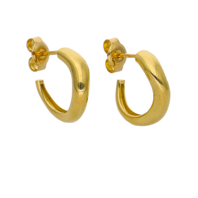 Aros Argolla Oro Amarillo AR-14222