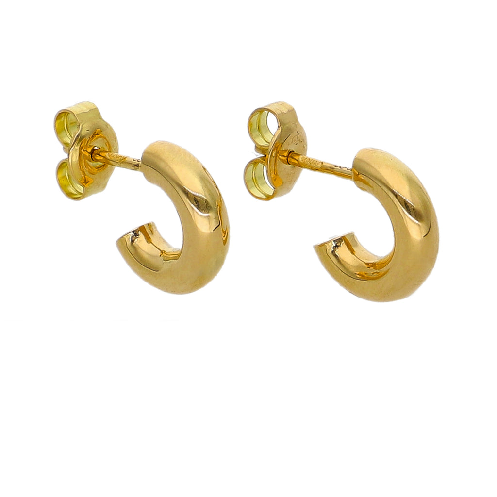 Aros Argolla Oro Amarillo AR-14239