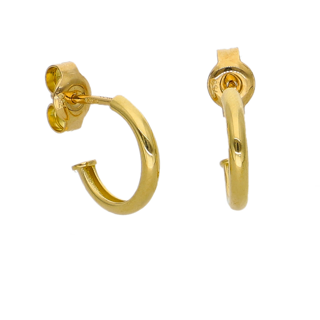 Aros Argolla Oro Amarillo AR-14240