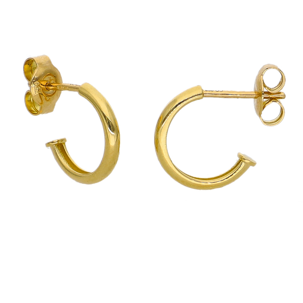 Aros Argolla Oro Amarillo AR-14240