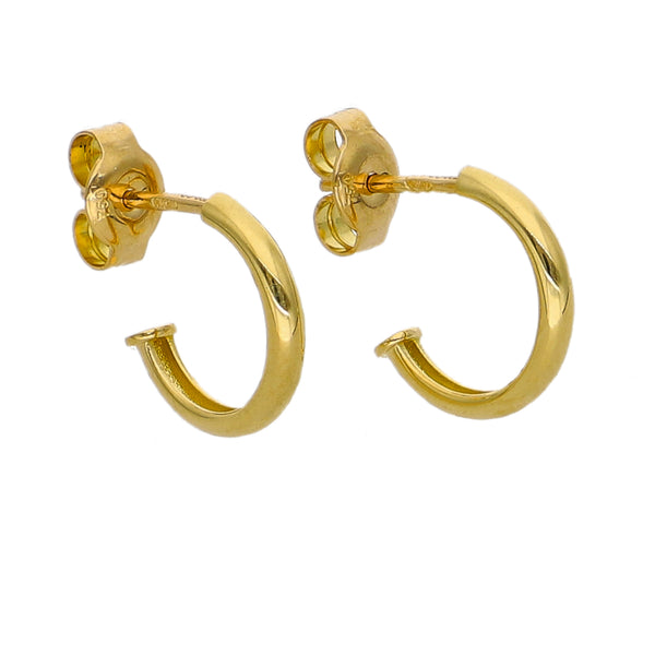 Aros Argolla Oro Amarillo AR-14240