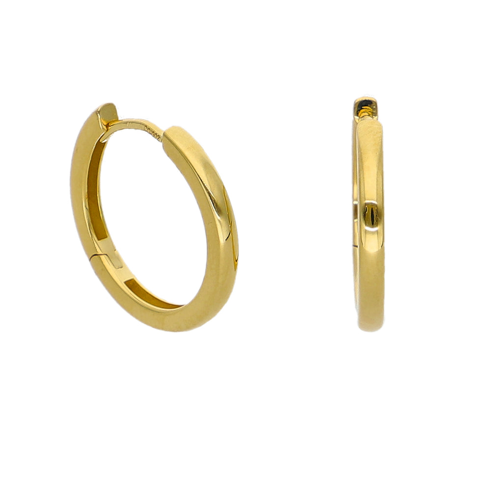 Aros Argolla Oro Amarillo AR-14266