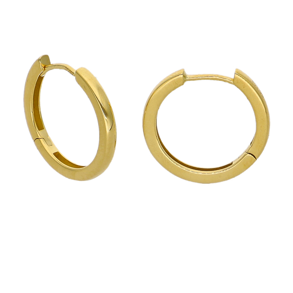 Aros Argolla Oro Amarillo AR-14266