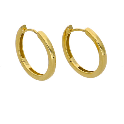 Aros Argolla Oro Amarillo AR-14266