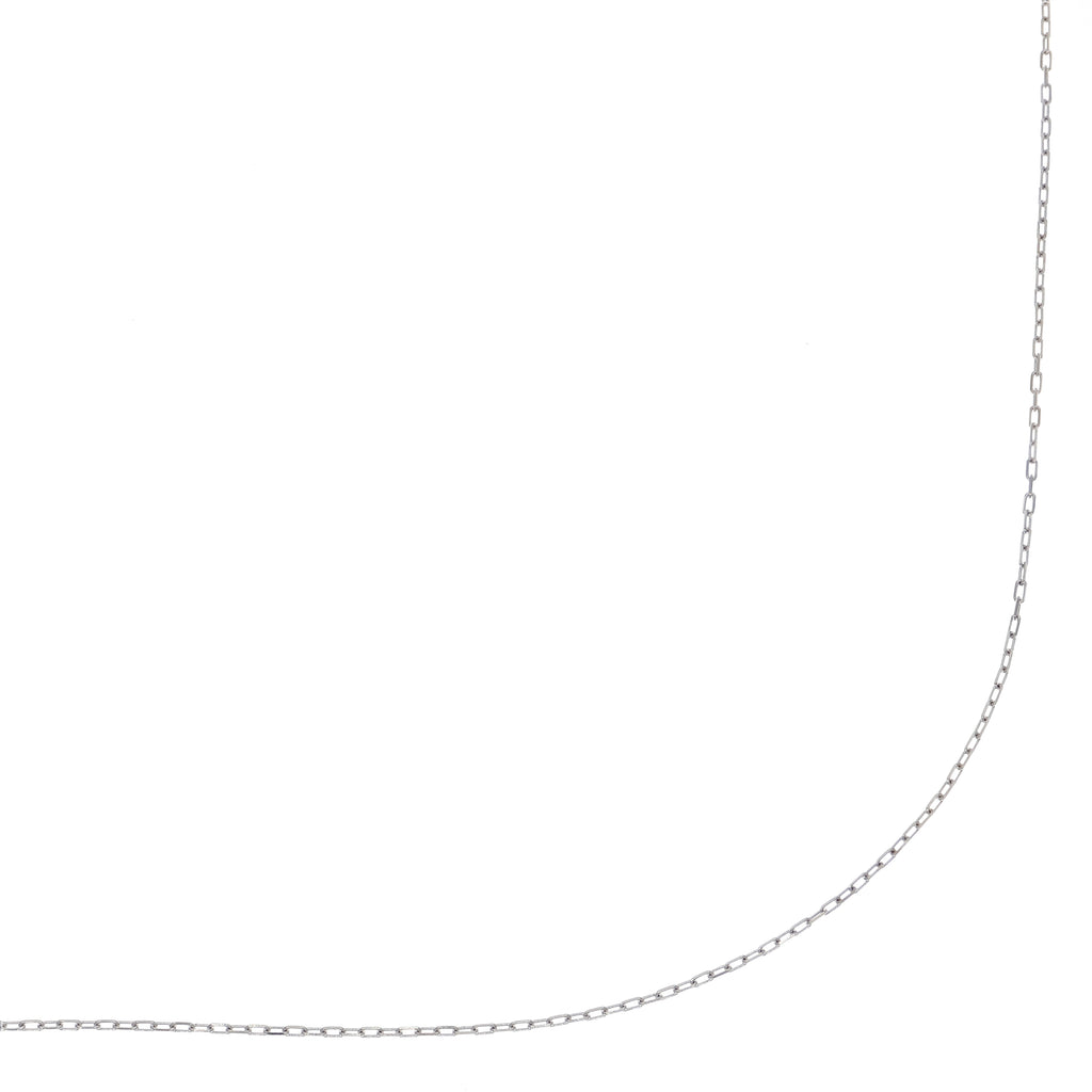 Collar Oro Blanco Topacio Azul Y Brillantes CL-14270