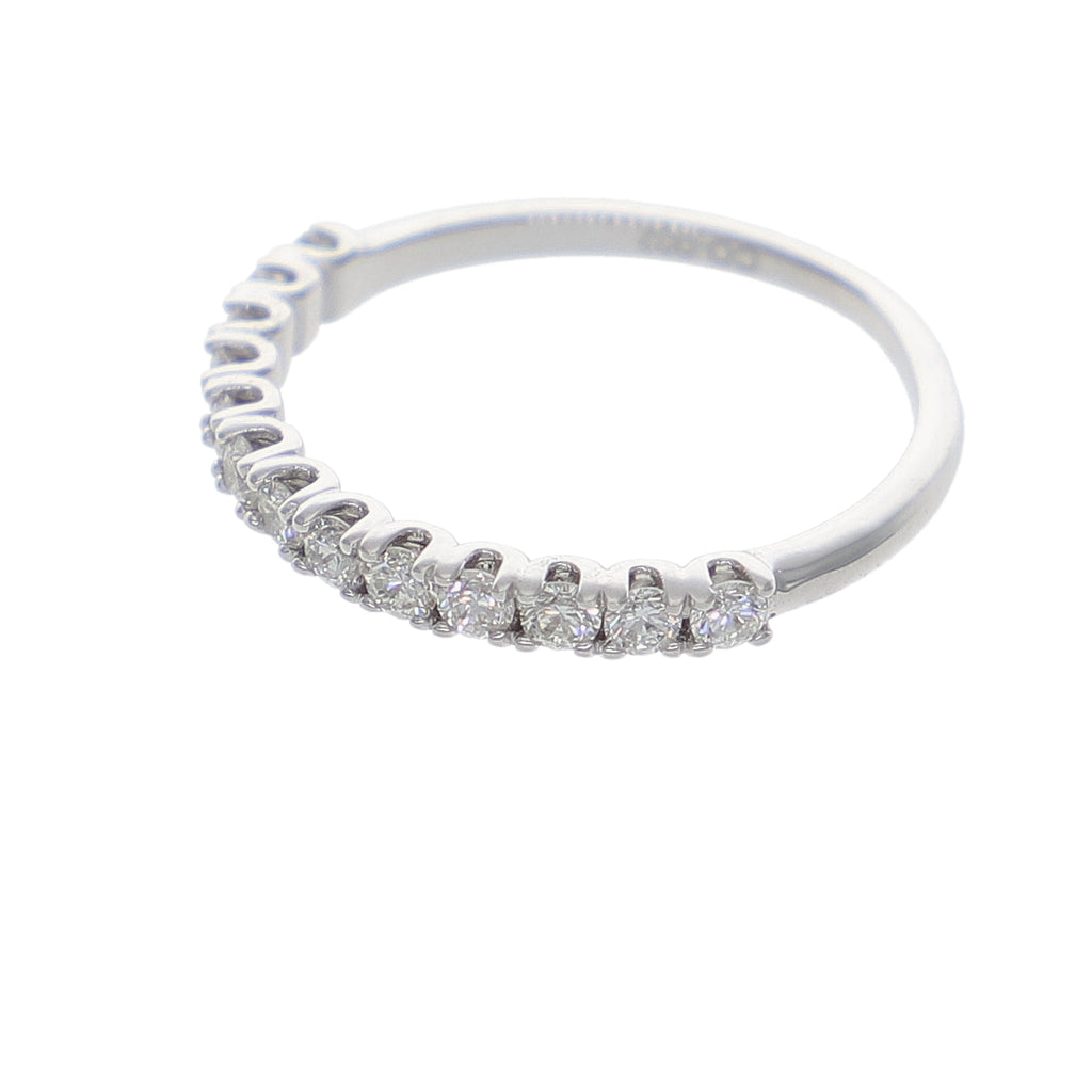 Anillo Oro Blanco y Brillantes AN-14295