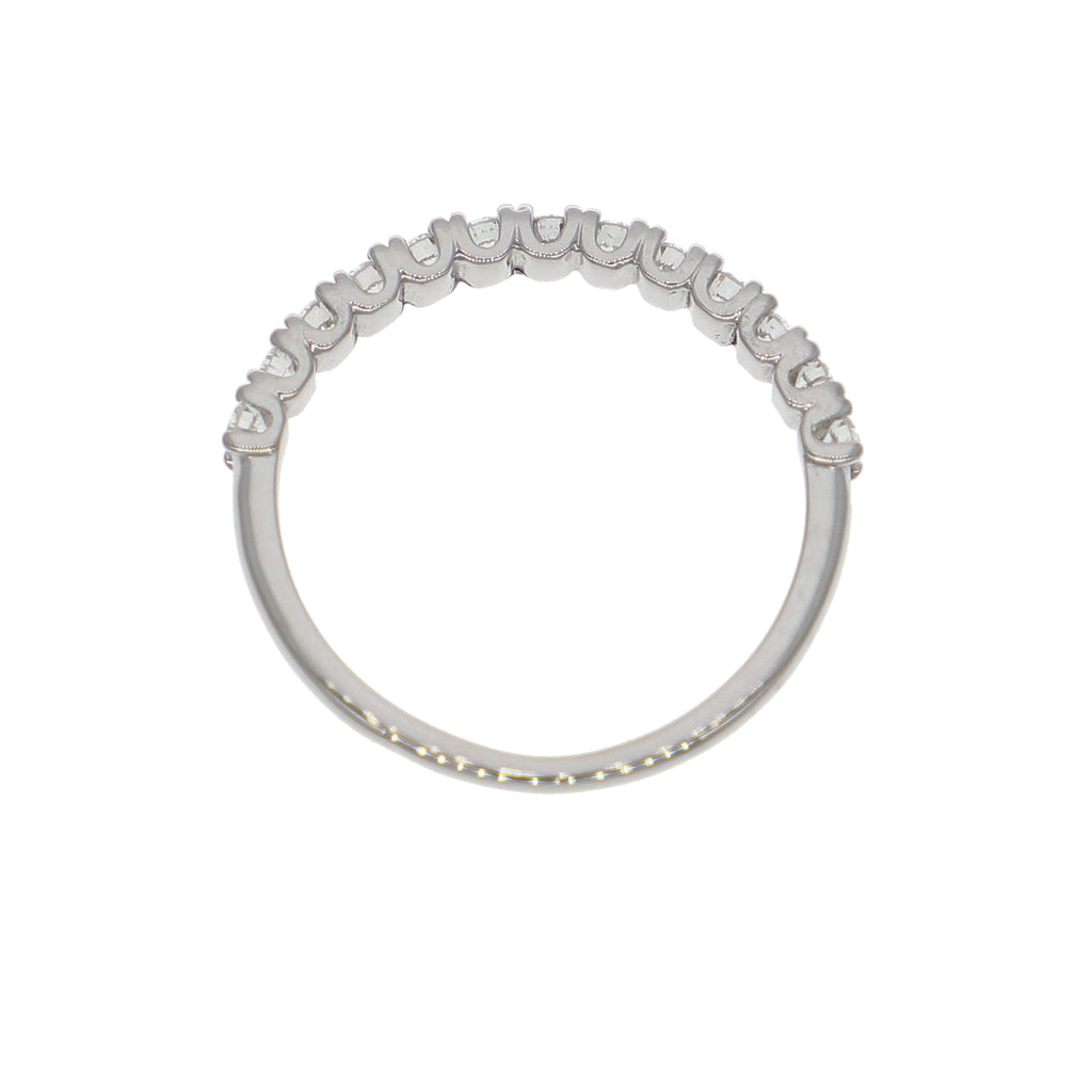 Anillo Oro Blanco y Brillantes AN-14295