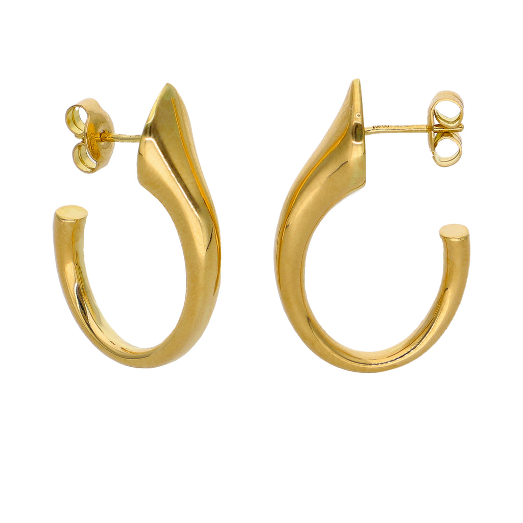 Aros Oro Amarillo Argollones AR-14310