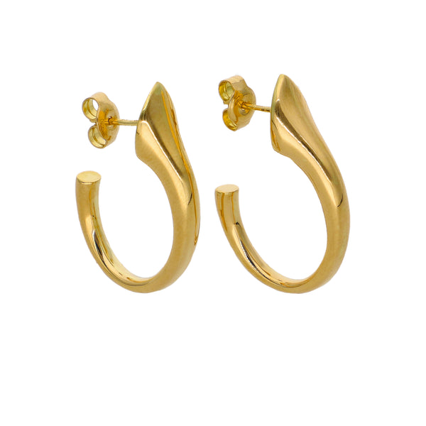 Aros Oro Amarillo Argollones AR-14310