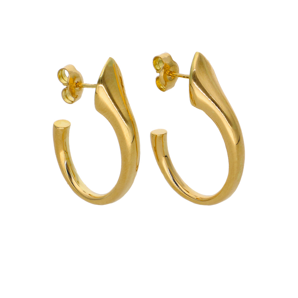 Aros Oro Amarillo Argollones AR-14310