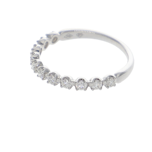 Anillo Oro Blanco y Brillantes AN-14346