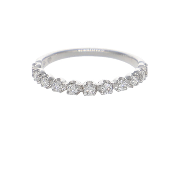 Anillo Oro Blanco y Brillantes AN-14346