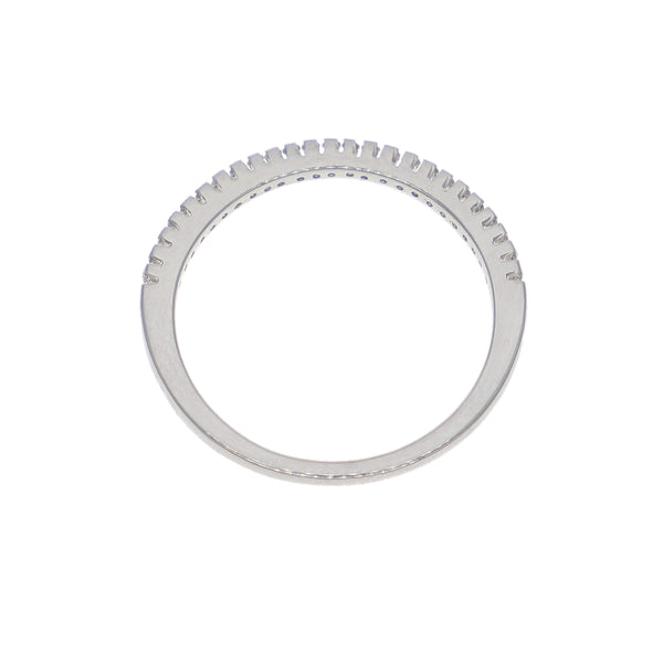 Anillo Oro Blanco y Brillantes AN-14350