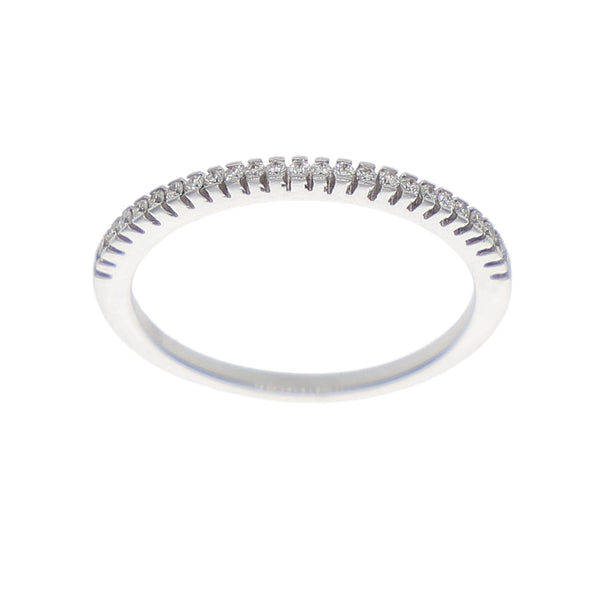 Anillo Oro Blanco y Brillantes AN-14350
