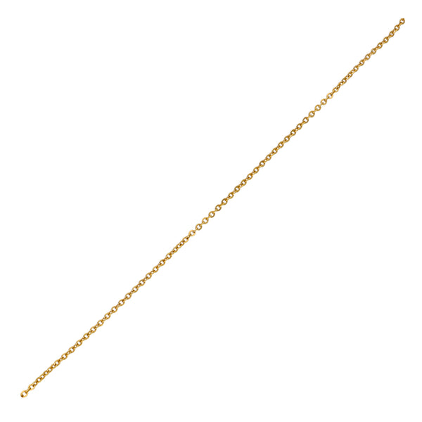 Collar Oro Amarillo y Zafiro Azul CO-14475