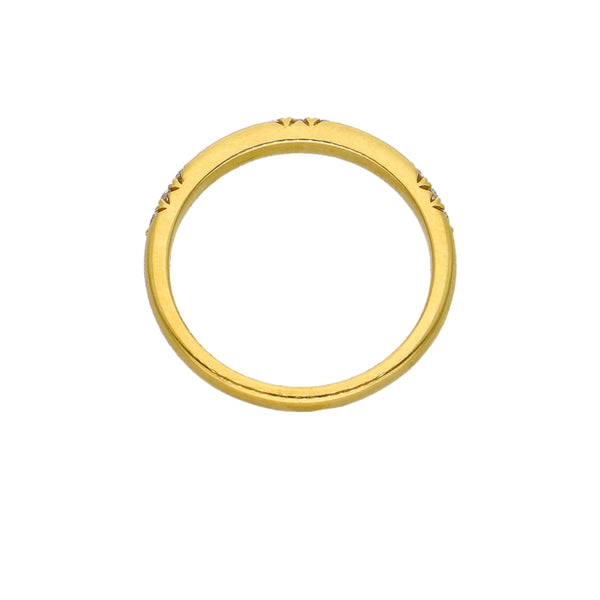 Anillo Oro Amarillo y Brillantes AN-14476