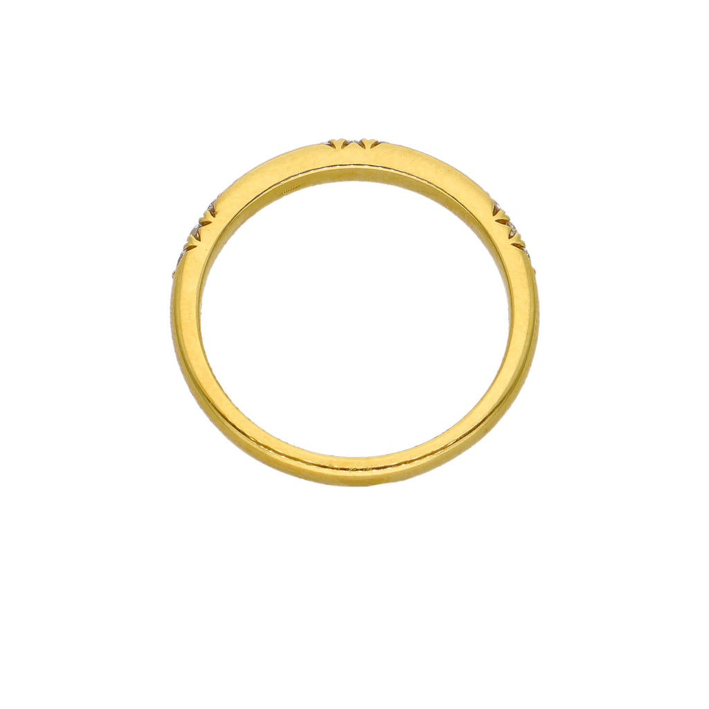 Anillo Oro Amarillo y Brillantes AN-14476