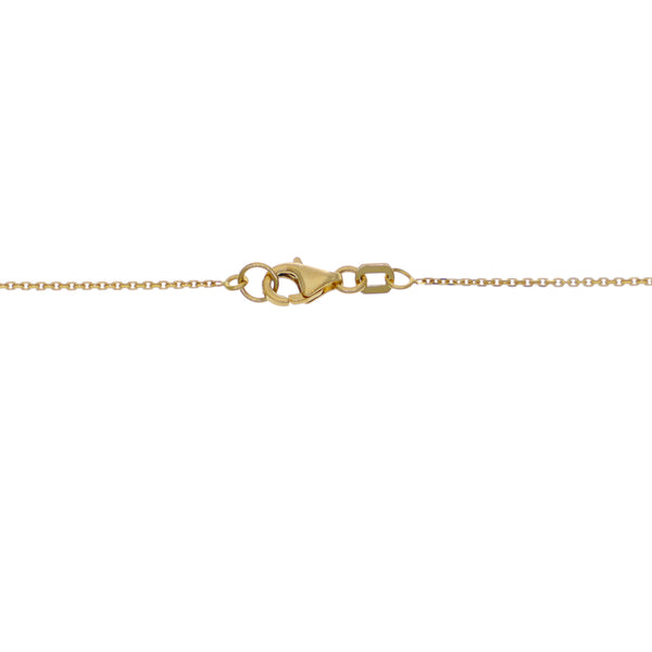 Collar Oro Amarillo 18K con Diamante 0,15 ct Punto de Luz | CO-14500